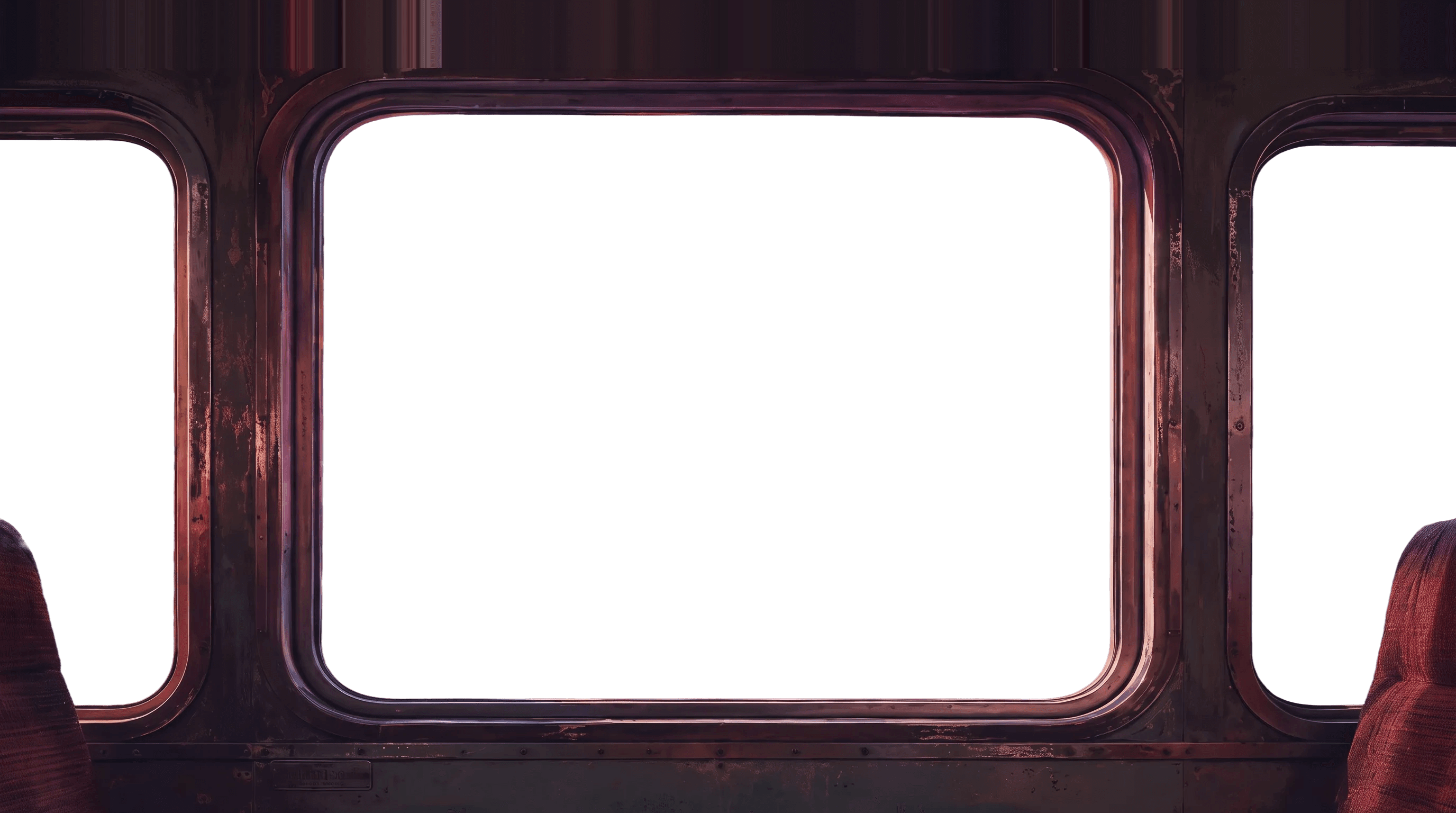 Train Window Frame